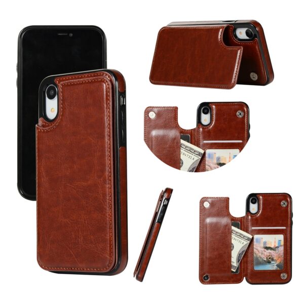 Colorful Flip Wallet Case for iPhone